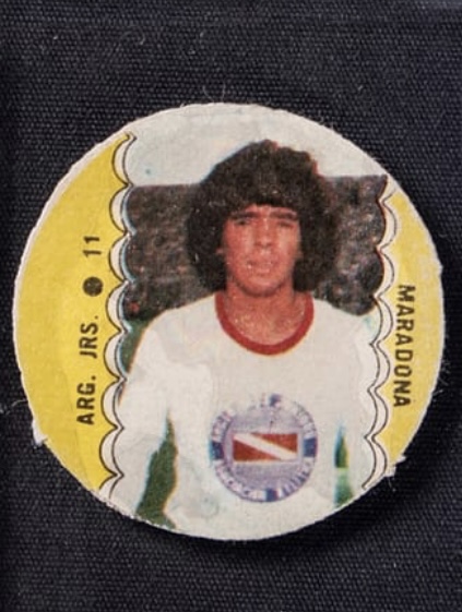 Diego Maradona 1977 Crack Futbol Campeonato Disc