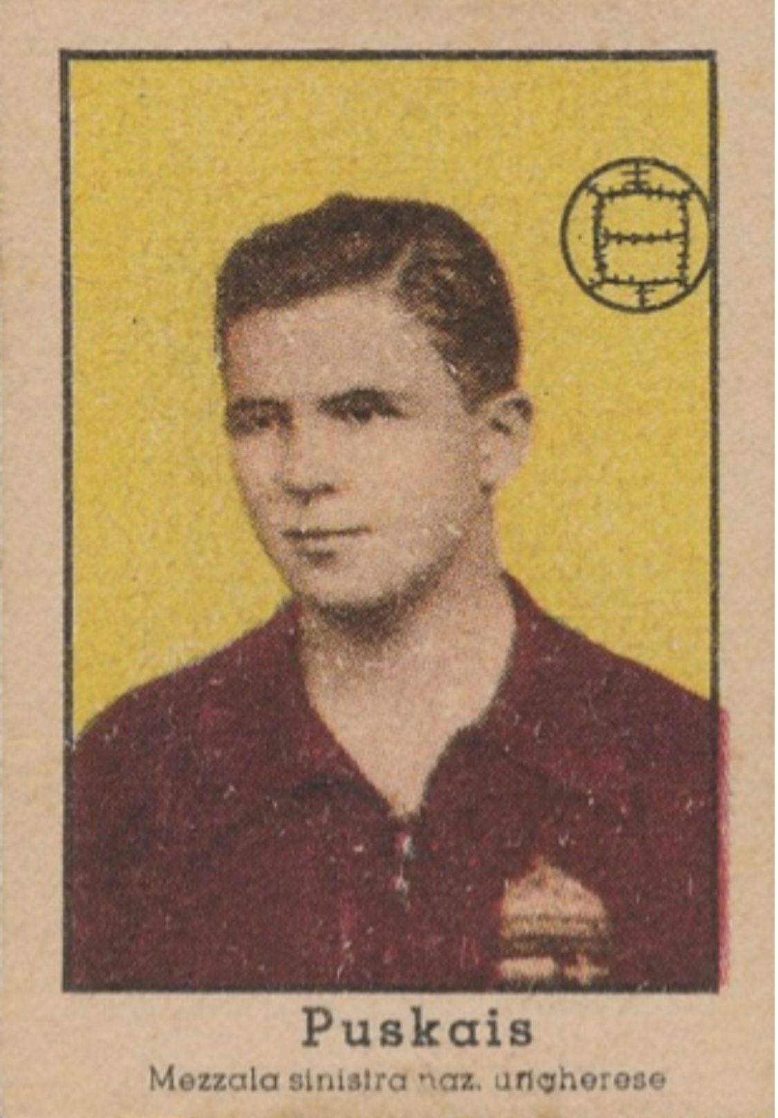 Ferenc Puskás 1946-1947 Nannina Tecnicolor