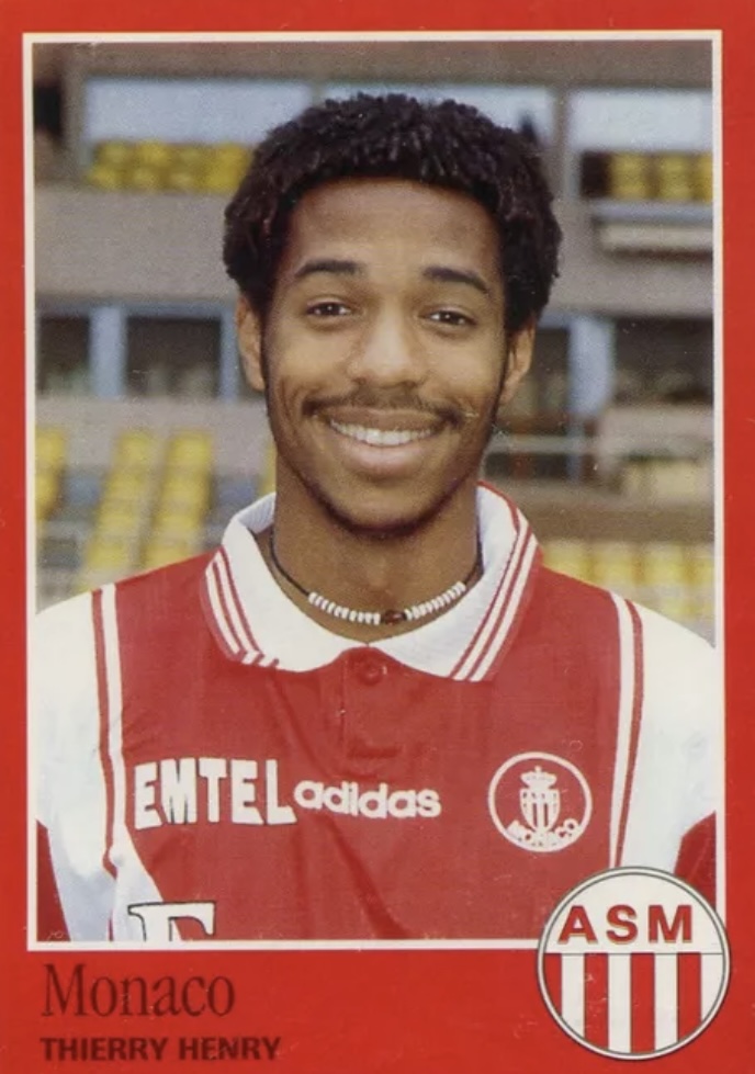 Thierry Henry 1996 Panini