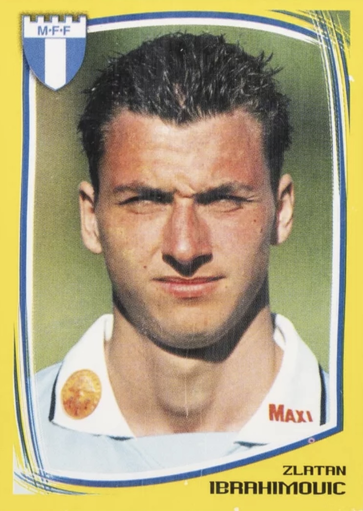 Zlatan Ibrahimovic 2000 Panini
